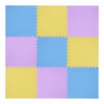 Puzzle mat multipack One Fitness MP10 yellow-blue-purple