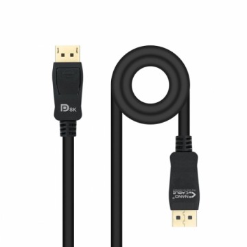 Кабель Displayport NANOCABLE 10.15.2502 Чёрный HDR 8K Ultra HD