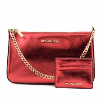 Sieviešu Rokassoma Michael Kors 35H3GGZD6M-CRIMSON Sarkans 26 x 14 x 7 cm