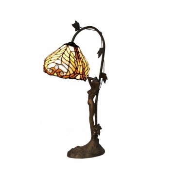 Desk lamp Viro Dalí Brown Zinc 60 W 20 x 54 x 20 cm