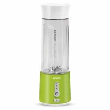 Battery-powered smoothie blender Sencor SBL131GR, green