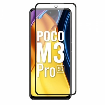 Evelatus 2.5D Полного покрытия стекло Xiaomi Poco M3 Pro / M3 Pro 5G антистатическое/японский клей Черный