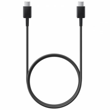 Samsung EP-DA705BBE Зарядное устройство и кабель 60W 3A USB-C к USB-C 1м Черный (Блистер)