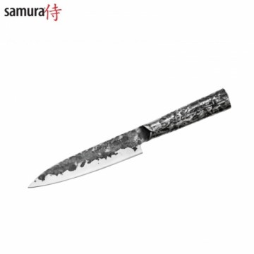 Samura Meteora Universāls virtuves nazis Santoku 160 mm no AUS 10 Damaskas tērauda 60 HRC