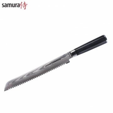 Samura Damascus Универсальный нож для Хлеба 230mm из AUS 10 Дамасской стали 61 HRC (67-слойный)