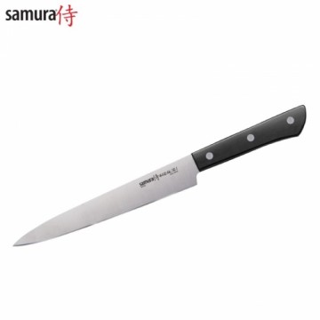 Samura HARAKIRI Универсальный Кухонный нож для Нарезки 196mm 59 HRC с Черной ручко