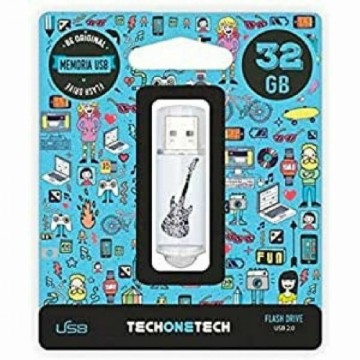 USВ-флешь память Tech One Tech 32 GB Чёрный