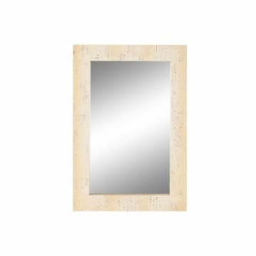 Wall mirror Home ESPRIT Beige Magnesium Marble Modern 61,6 x 4 x 92 cm