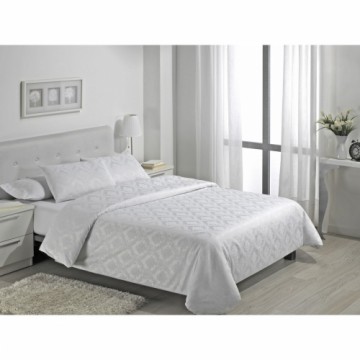 Duvet cover set Alexandra House Living Viena White Single 4 Pieces