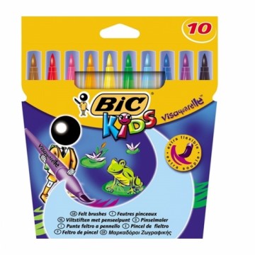 Set of Felt Tip Pens Bic 8289641 Multicolour (10 Pieces)