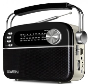 Radio uztvērējs Sven SRP-505 Black