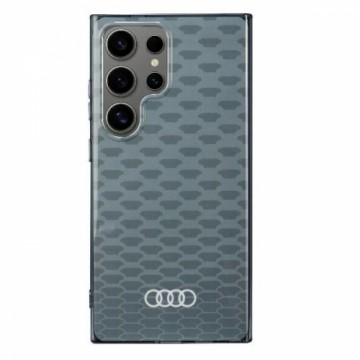 Audi IML Pattern MagSafe Case S24 Ultra S928 szary|grey hardcase AU-IMLMS24U-Q5|D3-GY