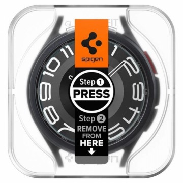 Spigen Glas.tR EZ Fit tempered glass for Samsung Galaxy Watch 6 Classic (43 mm) - 2 pcs.