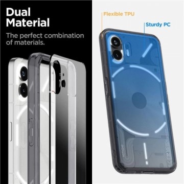 Spigen Ultra Hybrid case for Nothing Phone 2 - transparent gray