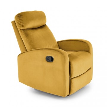 Halmar WONDER recliner, mustard