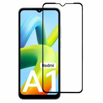 Evelatus Pilna pārklājuma 2.5D Stikls Xiaomi Redmi A1 / A1+ / A2 / A2+ Anti-Statisks/ Japāņu līme Melns