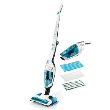 ETA   Vacuum Cleaner 645390000 Moneto II Aqua Plus Cordless operating Handstick 3in1 Washing function 21.6 V N/A W Operating time (max) 50 min White/Blue