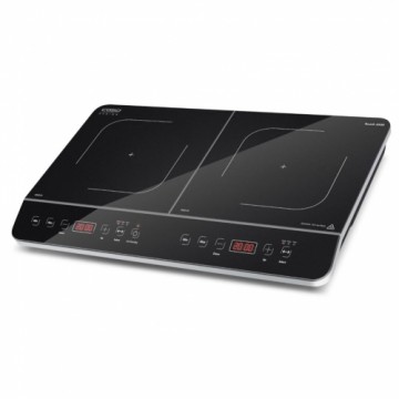 Caso   Hob Touch 3500 Induction, Number of burners/cooking zones 2, Touch control, Timer, Black, Display