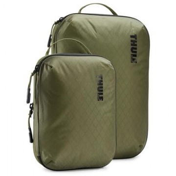 Thule | Compression Cube Set | Packing Cube | Soft Green