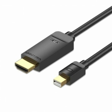 Адаптер Mini DisplayPort — HDMI Vention HAHBH Чёрный 2 m