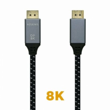 DisplayPort Cable Aisens A149-0436 Black Black/Grey 1,5 m