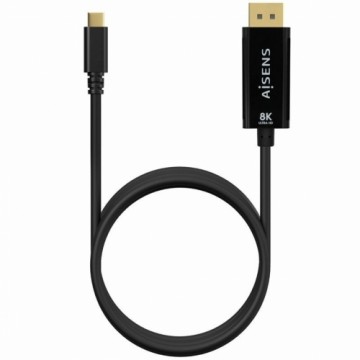 USB-C to DisplayPort Adapter Aisens A109-0688 Black 80 cm