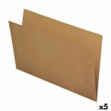 Set of Subfolders FADE Kraft Eco Коричневый A4 50 Предметы (5 штук)