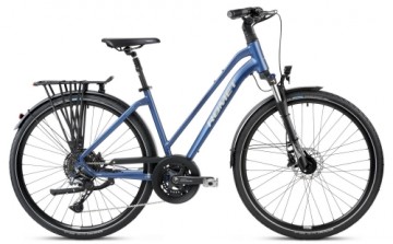 Velosipēds Romet Gazela 7 CS 2024 dark blue-beige-20" / L