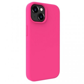 Evelatus Premium Magsafe Мягкого прикосновения силиконовый чехол-крышка Apple iPhone 15 Plus Розовый