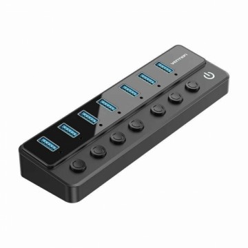 USB Centrmezgls Vention CHXB0-EU Melns