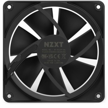 Kārbas ventilators NZXT RF-R12SF-B1 Ø 12 cm (1 gb.)