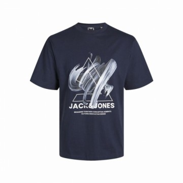 Bērnu Krekls ar Īsām Piedurknēm Jack & Jones Jcotint Tee Ss Zils