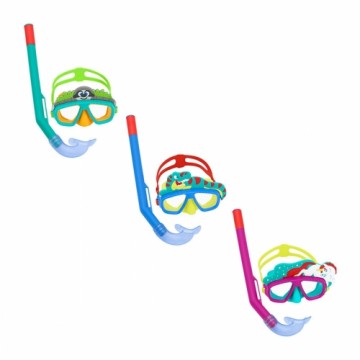 Детские очки для ныряния с трубкой Bestway Разноцветный