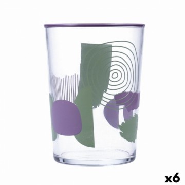 Stikls Quid Kaleido Daudzkrāsains Stikls Abstrakts 510 ml (6 gb.)