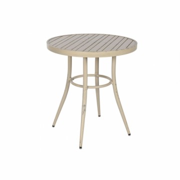 Side table Home ESPRIT White Aluminium 70 x 70 x 75 cm