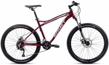 Velosipēds Romet Rambler FIT 26 2024 bordo-silver-18" / L