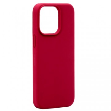 Evelatus Premium Magsafe Мягкого прикосновения силиконовый чехол-крышка Apple iPhone 14 Plus Темно красный