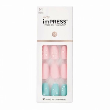 Mākslīgie nagi Kiss imPRESS color Dew Drop (30 gb.)