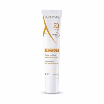 Средство для защиты от солнца для лица A-Derma Protect Fluide Invisible Spf 50 40 ml