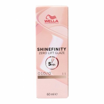 Permanent Dye Wella Shinefinity Color Nº 010/0 60 ml