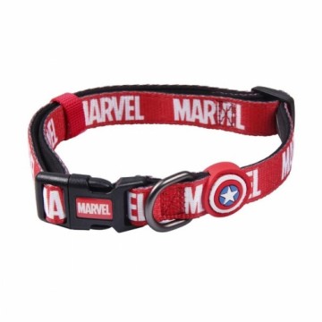 Собачий ошейник Marvel S/M Красный