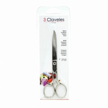 Sewing Scissors 3 Claveles 5" Upright