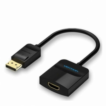 Адаптер для DisplayPort на HDMI Vention HBGBB 15 cm Чёрный Серый