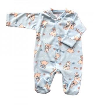 Zuzia Rompers ar cimdiņu Blue Teddy 56 cm (276)