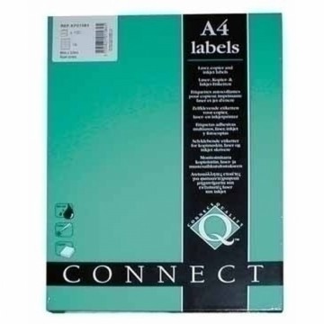Adhesive labels Q-Connect KF01581 White 100 Sheets 38 x 21 mm 65 Labels