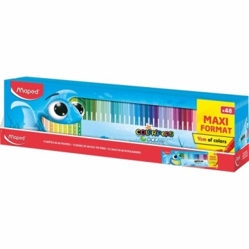 Set of Felt Tip Pens Maped 845727 (48 Pieces)