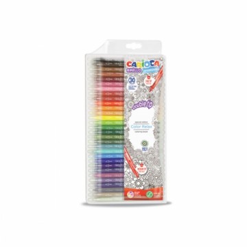 Set of Felt Tip Pens Carioca 42841 Multicolour (30 Pieces)