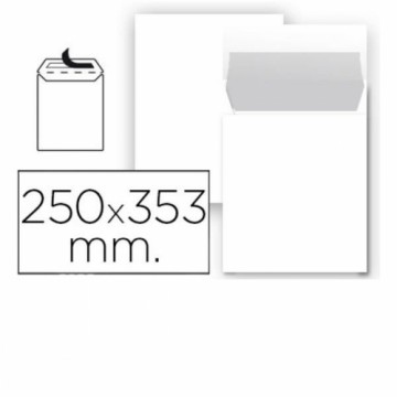 Aploksnes Liderpapel SB91 Balts Papīrs 250 x 353 mm (1 gb.) (25 gb.)