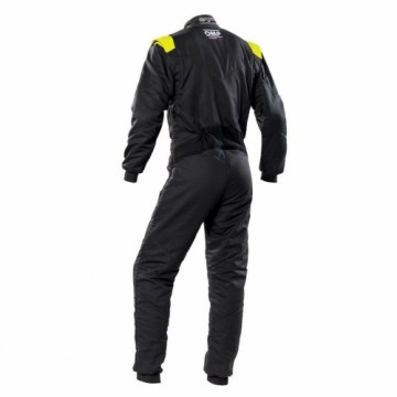 Racing jumpsuit OMP FIRST-S Black/Yellow 60