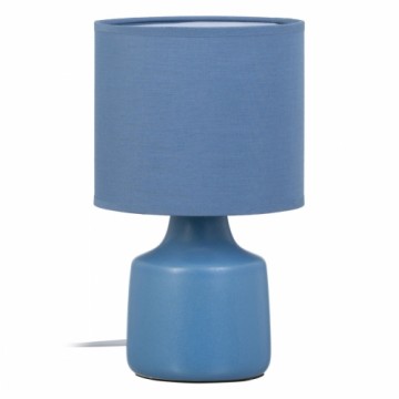 Bigbuy Home Настольная лампа Синий Керамика 40 W 220-240 V 16 x 16 x 27 cm